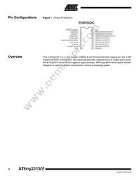 ATTINY2313V-10PI Datasheet Page 2