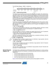 ATTINY2313V-10SI Datasheet Page 11
