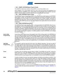 ATTINY2313V-10SI Datasheet Page 20