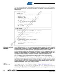 ATTINY2313V-10SI Datasheet Page 22
