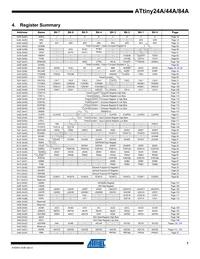 ATTINY84A-CCUR Datasheet Page 7