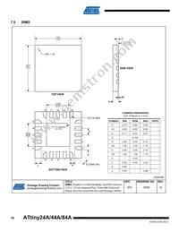 ATTINY84A-CCUR Datasheet Page 18