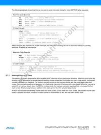 ATTINY861-15SZ Datasheet Page 15