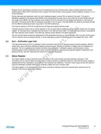 ATTINY87-A15XZ Datasheet Page 9