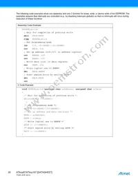 ATTINY87-A15XZ Datasheet Page 20