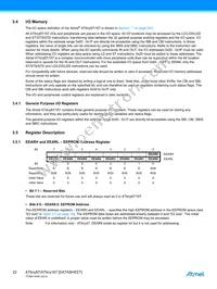 ATTINY87-A15XZ Datasheet Page 22
