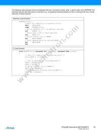 ATTINY88-15MZ Datasheet Page 19