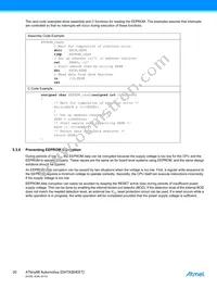 ATTINY88-15MZ Datasheet Page 20