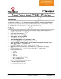 ATTPM20P-H3MA1-10-B Datasheet Cover
