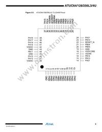ATUC256L4U-D3HES Datasheet Page 8