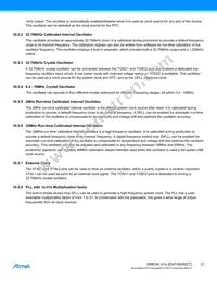 ATXMEGA128A1U-CNR Datasheet Page 21