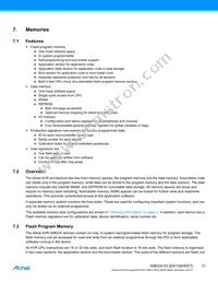 ATXMEGA128D3-ANR Datasheet Page 13