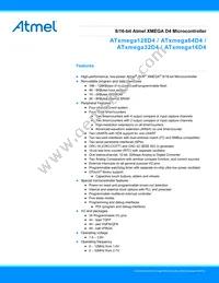 ATXMEGA128D4-M7 Datasheet Cover