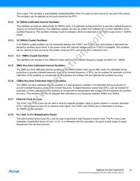 ATXMEGA128D4-M7 Datasheet Page 21