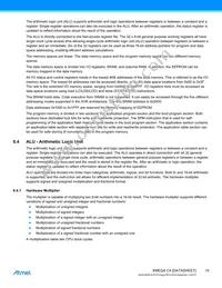 ATXMEGA32C4-MNR Datasheet Page 10