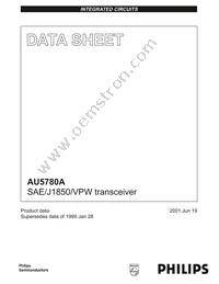 AU5780AD Datasheet Cover