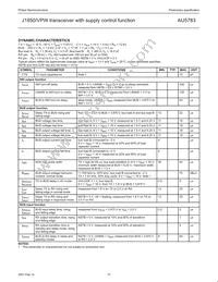 AU5783D Datasheet Page 10