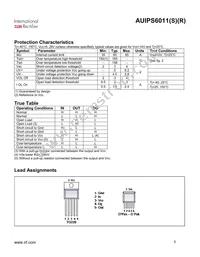 AUIPS6011S Datasheet Page 5