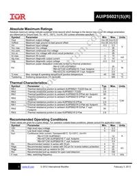 AUIPS6021S Datasheet Page 3
