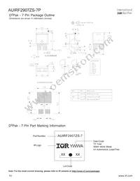 AUIRF2907ZS7PTL Datasheet Page 10