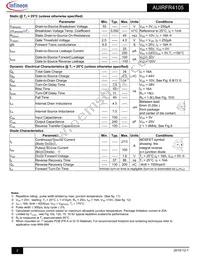 AUIRFR4105 Datasheet Page 2