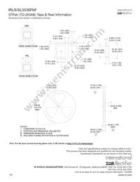 AUIRLSL3036 Datasheet Page 10