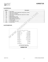 AUIRS2112S Datasheet Page 9
