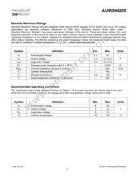 AUIRS4428S Datasheet Page 5