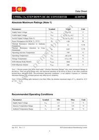 AUR9705AUGD Datasheet Page 4