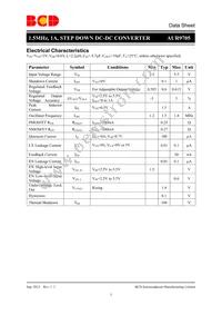 AUR9705AUGD Datasheet Page 5