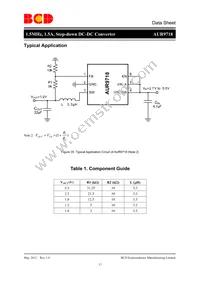 AUR9718AGD Datasheet Page 17