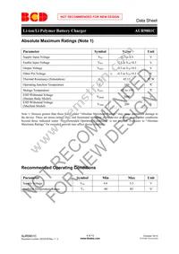 AUR9801CGD Datasheet Page 4