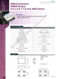 AUZ-32.768KDE-T Datasheet Cover