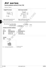 AV02820KMZQ/UL Datasheet Page 16