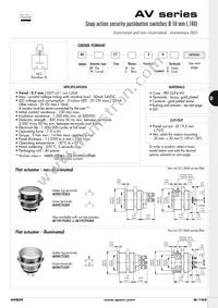 AV02820KMZQ/UL Datasheet Page 17