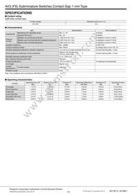 AV3215G3-A Datasheet Page 2