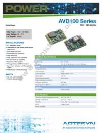 AVD120-48S12B-6L Datasheet Cover