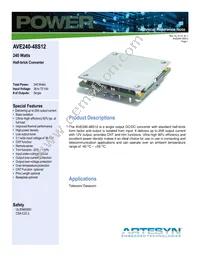 AVE240-48S12BP-4 Cover