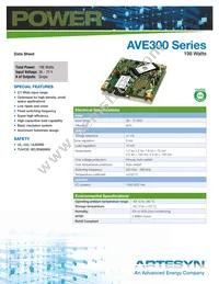 AVE300-48S3V3B-6 Datasheet Cover
