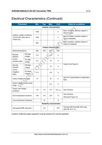 AVE450-48S32LD Datasheet Page 4