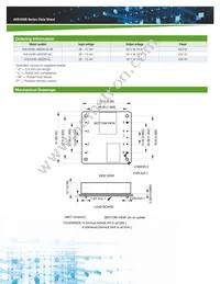 AVE450B-48S28-6L/M Datasheet Page 2