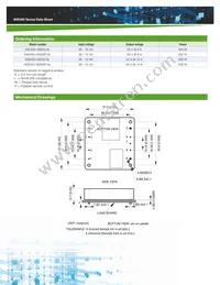 AVE500-48S50P-6L Datasheet Page 2