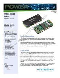 AVO250-48S28B-6L Datasheet Cover