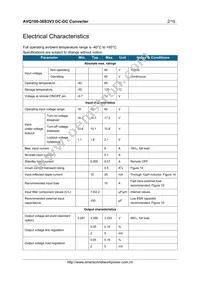 AVQ100-36S3V3-6L Datasheet Page 2