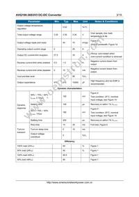 AVQ100-36S3V3-6L Datasheet Page 3