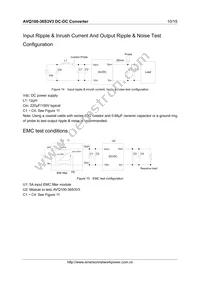 AVQ100-36S3V3-6L Datasheet Page 10