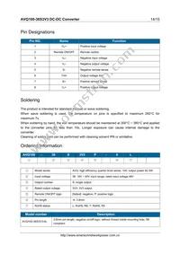 AVQ100-36S3V3-6L Datasheet Page 14