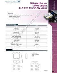 AW-48.000MBE-T Datasheet Cover