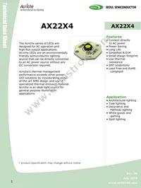 AW2214 Datasheet Cover