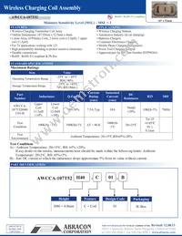 AWCCA-107T52H40-C01-B Datasheet Cover
